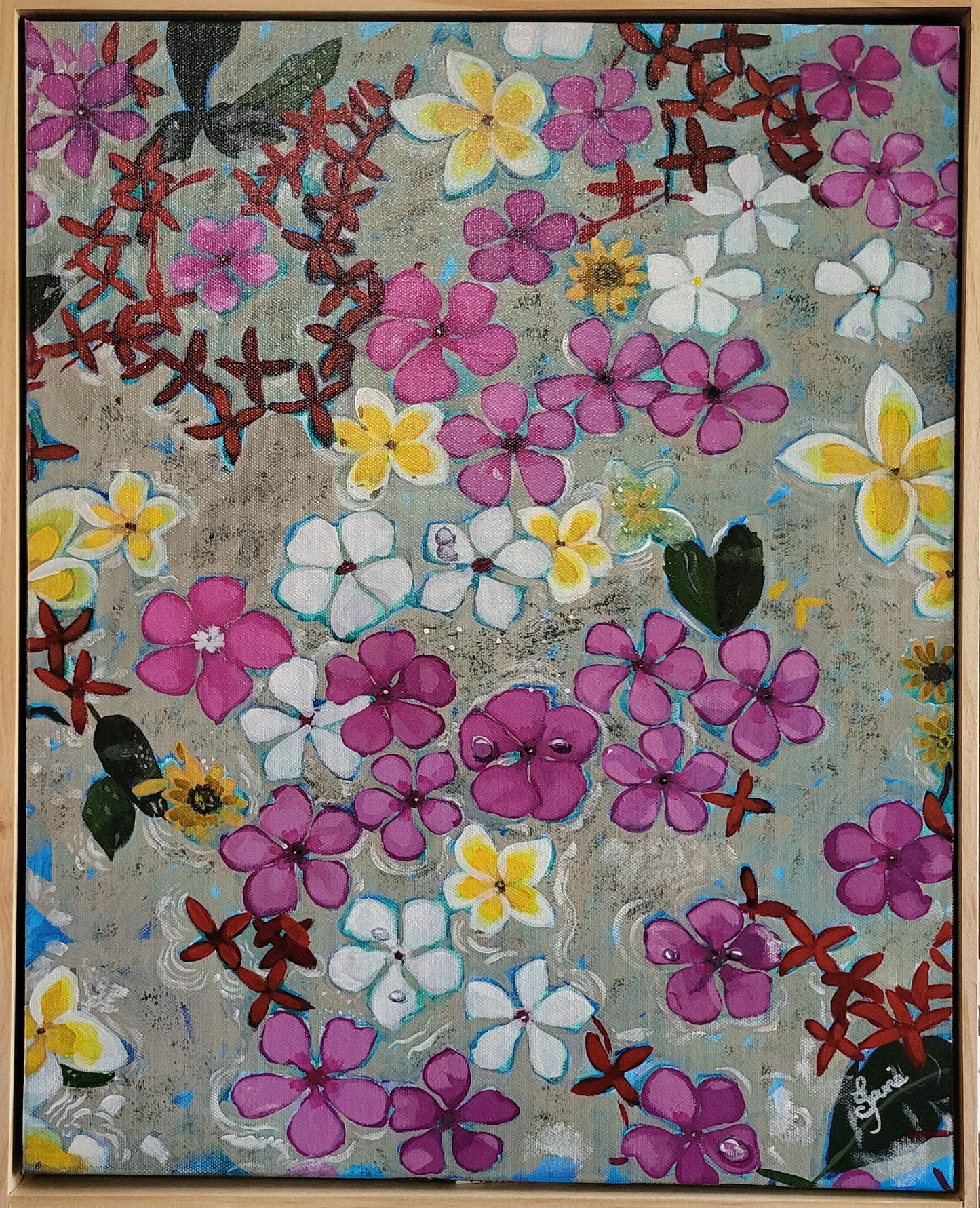 Christine - The welcome flowers of Luang Prabang