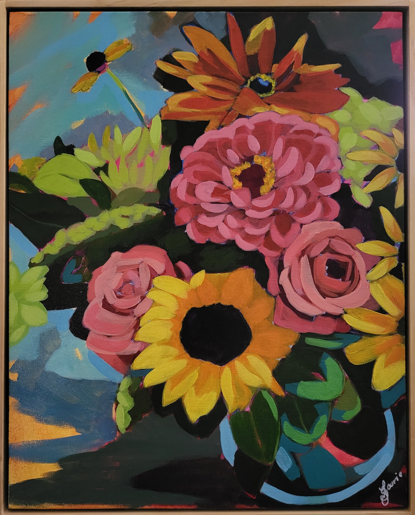 Happiness in a vase - Flower Bouquet Collection