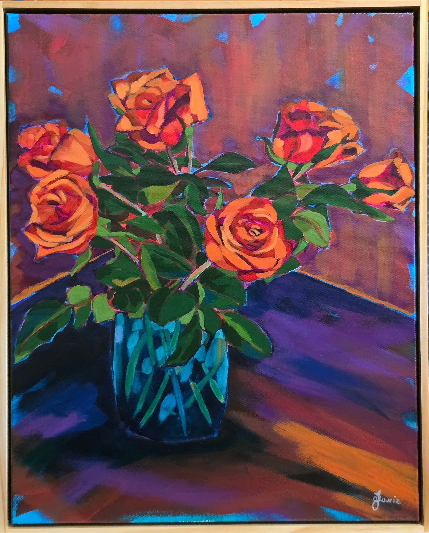 Sunset Roses - Flower Bouquet Collection