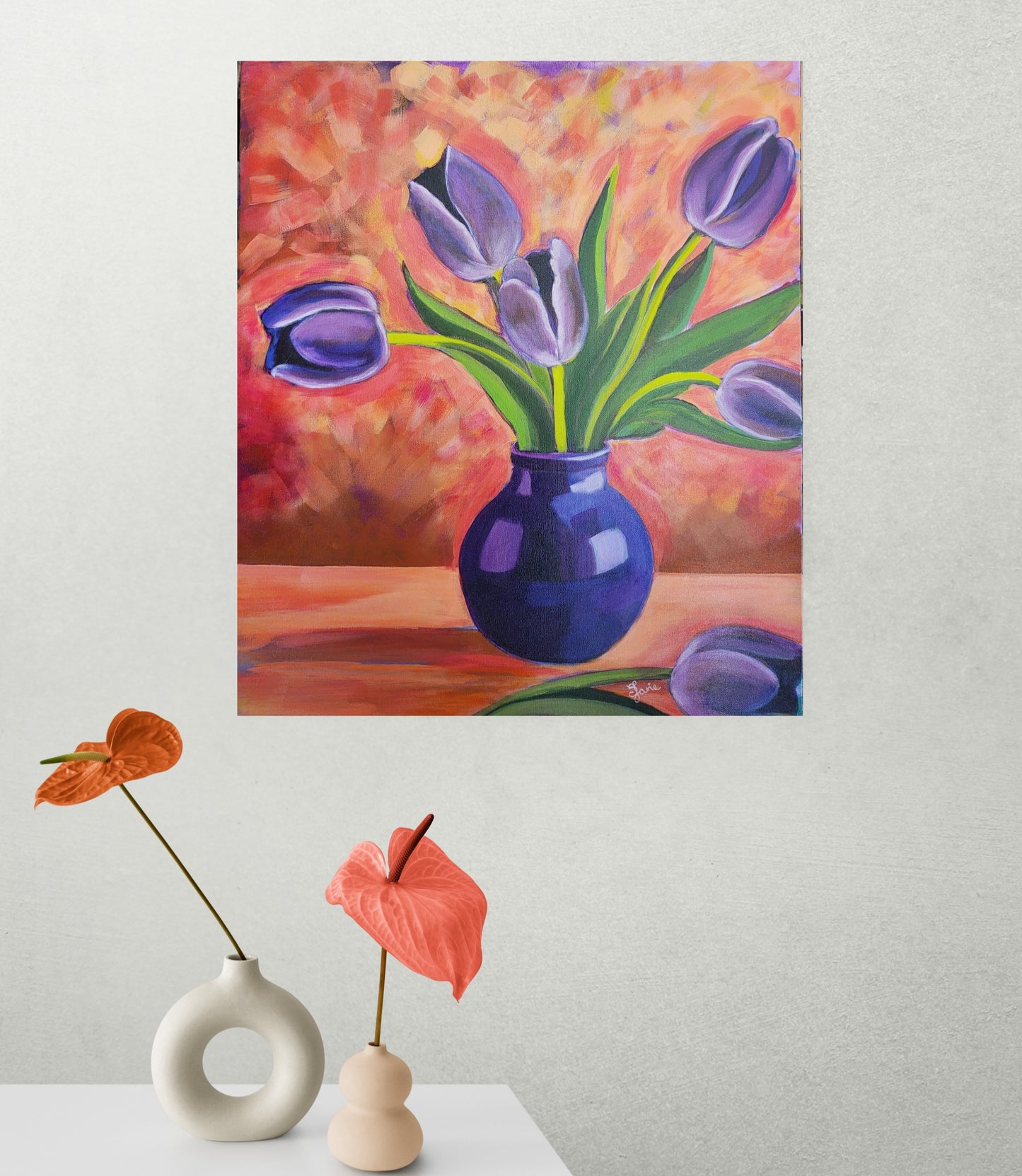 Velvety Tulips - Flower Bouquet Collection