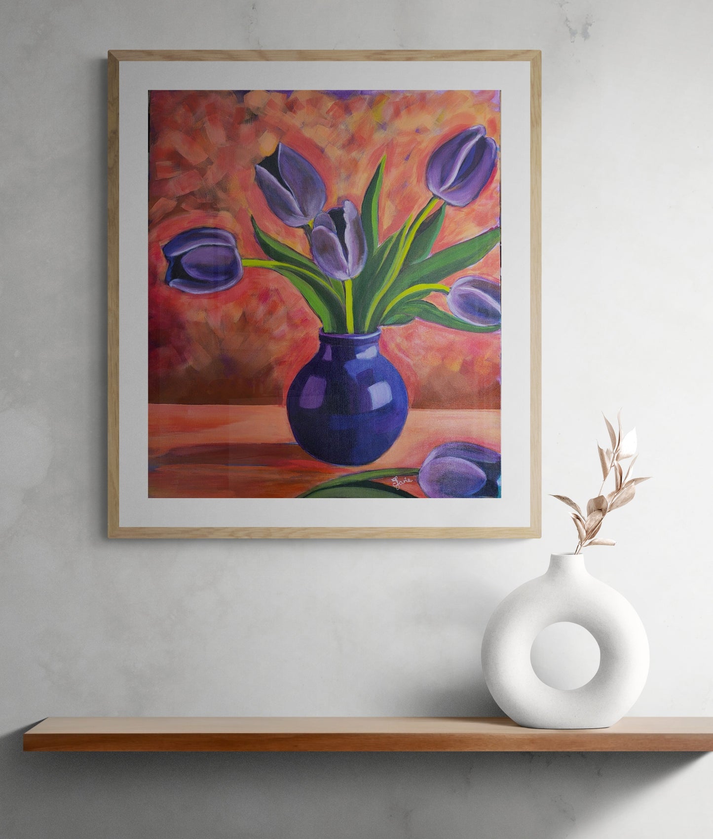 Velvety Tulips - Flower Bouquet Collection