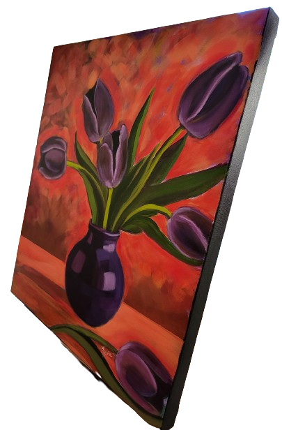 Velvety Tulips - Flower Bouquet Collection