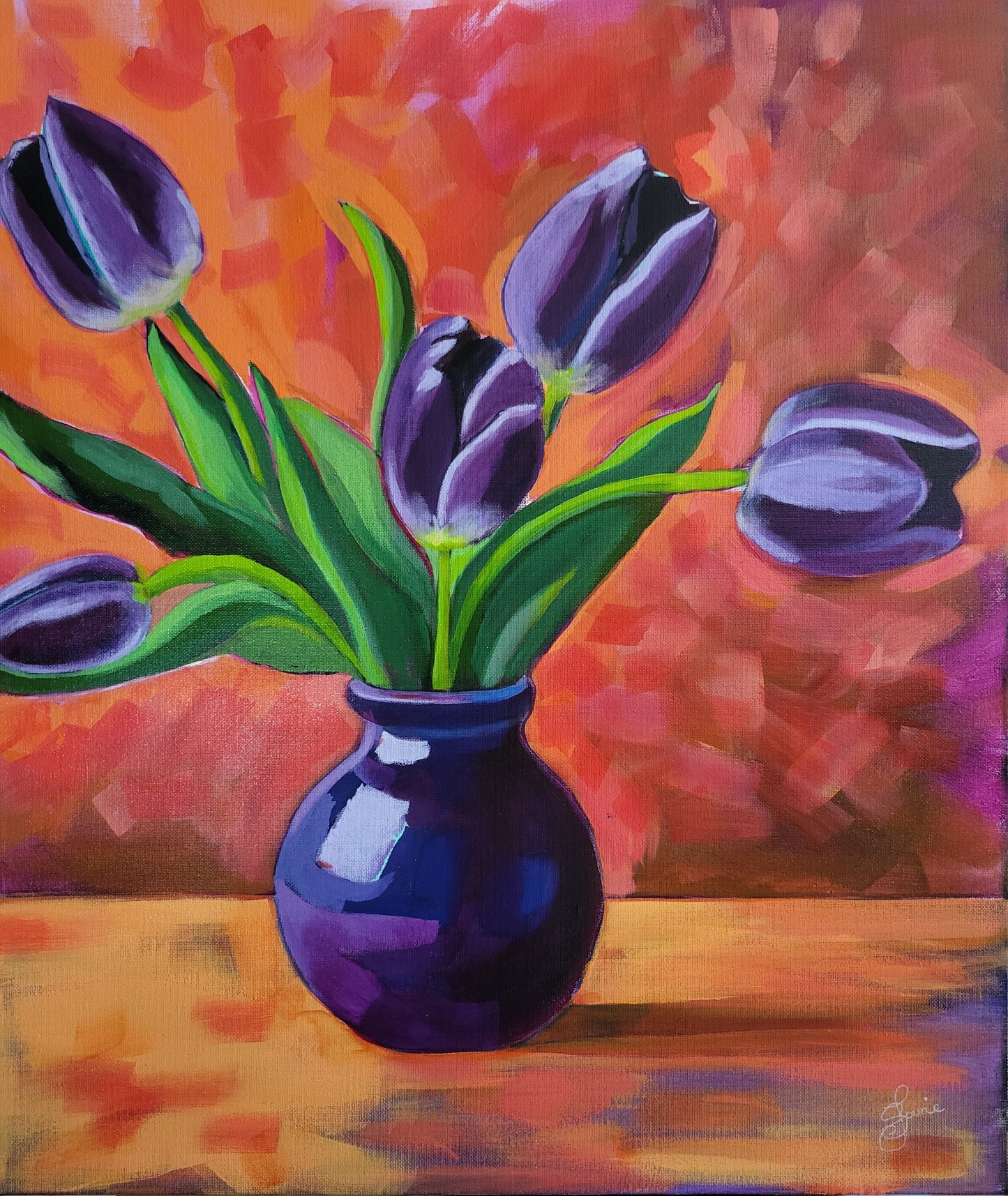 Vibrant Tulips - Flower Bouquet Collection