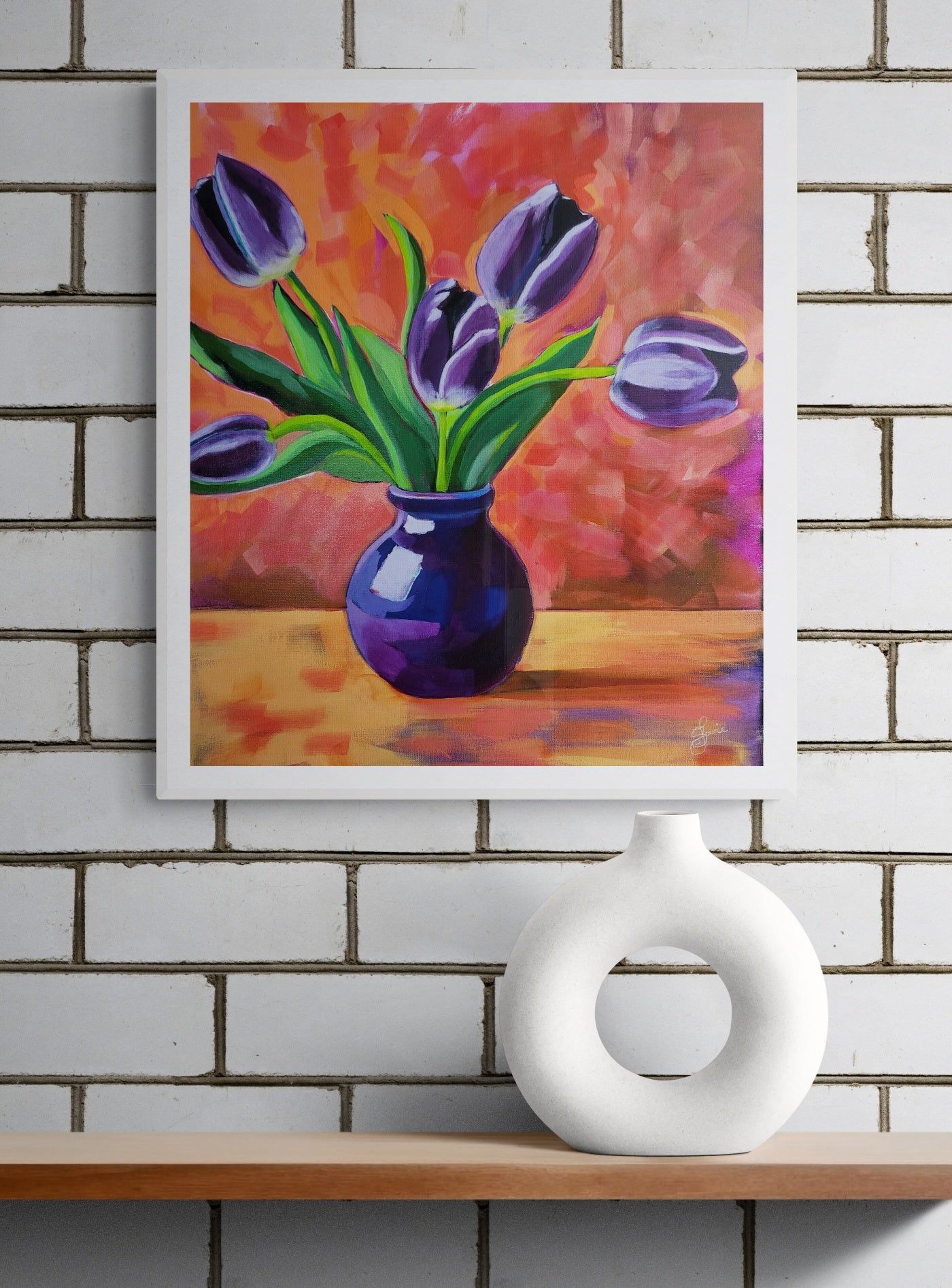 Vibrant Tulips - Flower Bouquet Collection