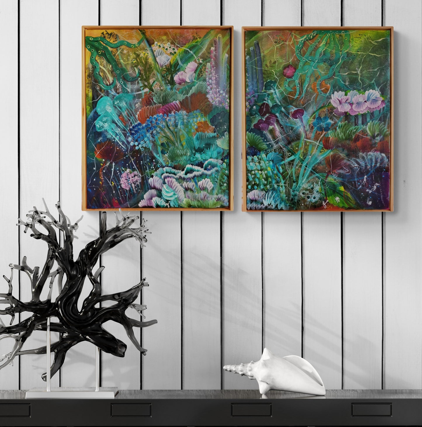 Under the Sea (Diptych)