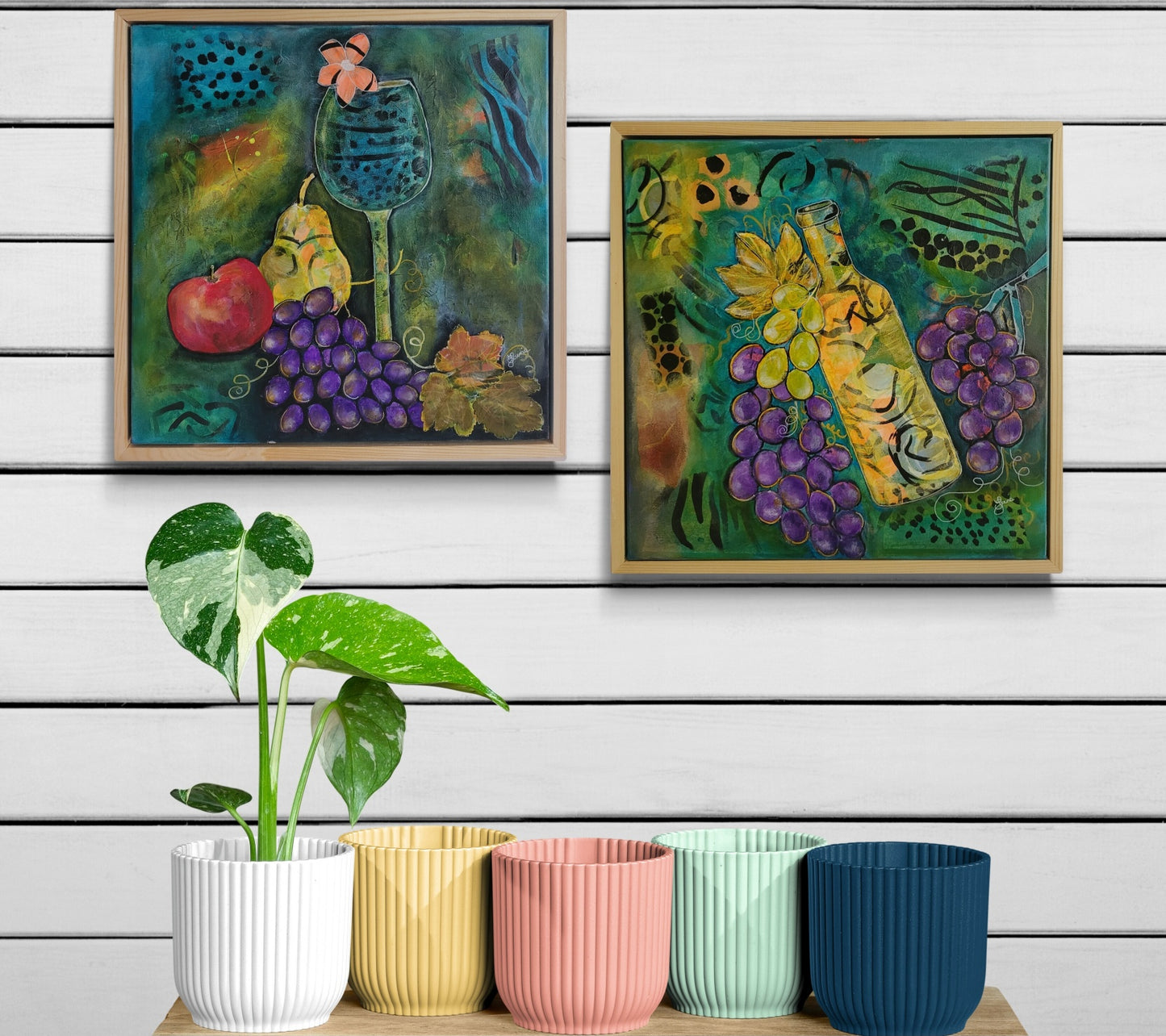 Fruit Salad (Diptych)